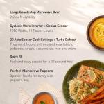 Panasonic 2.2 cu.ft. Cyclonic Wave Microwave Oven