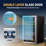 NewAir Beverage Cooler Fridge for 126 Cans