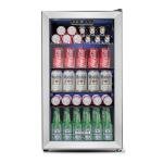 Honeywell 115 Can Beverage Cooler with Glass Door