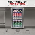 Honeywell 115 Can Beverage Cooler with Glass Door