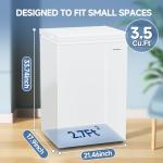 BANGSON 3.5 Cu.Ft. Chest Freezer with Basket