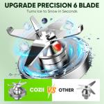 Cozzi 2000W Professional Smoothie Blender with To-Go Cup