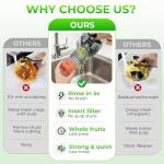 Godspeeds Cold Press Juicer with Wide Feed Chute