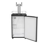 EdgeStar Full Size Dual Tap Stainless Steel Kegerator