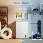 Midea 3.5 Cu.ft Convertible Chest Freezer - White