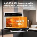 AAOBOSI 24 Inch Built-In Convection Microwave Oven