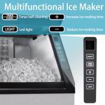 Erivess Commercial Ice Maker - 120 lbs Daily Output