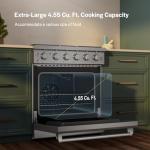 Empava 30" Gas Range with True Convection Oven