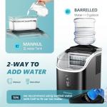 EUHOMY Countertop Ice Cube Maker Machine