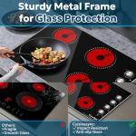 Cuisinesync 30" Electric Cooktop with 4 Burners