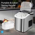 MAXEVE Portable Countertop Ice Maker - 34LBs/24H