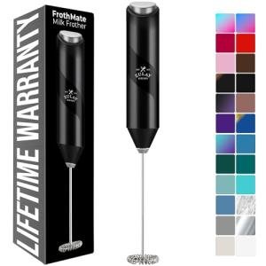 Zulay Handheld Milk Frother - Battery Operated