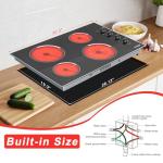 Cooksir 30-Inch 4-Burner Electric Cooktop