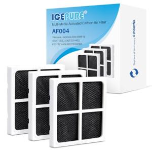 ICEPURE AF004 Refrigerator Air Filter Replacement - 3 Pack