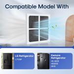 ICEPURE AF004 Refrigerator Air Filter Replacement - 3 Pack