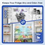 ICEPURE AF004 Refrigerator Air Filter Replacement - 3 Pack