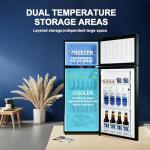 Cucina Magica 8.5 cu.ft Dual-Door Refrigerator