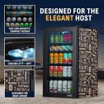 NewAir 126 Can Beverage Cooler - Mini Fridge