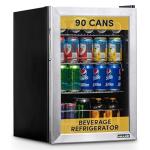 NewAir Mini Beverage Cooler, 90 Can Capacity