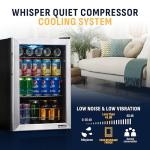 NewAir Mini Beverage Cooler, 90 Can Capacity