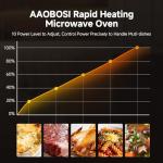 AAOBOSI 30 Inch Microwave and Convection Oven Combo