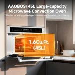 AAOBOSI 30 Inch Microwave and Convection Oven Combo
