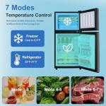 Cucina Magica 3.2 cuft Mini Fridge & Freezer