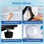 Cucina Magica 3.2 cuft Mini Fridge & Freezer