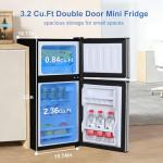 Cucina Magica 3.2 cuft Mini Fridge & Freezer