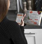 GE Profile 1.1 Cu Ft Black Countertop Microwave