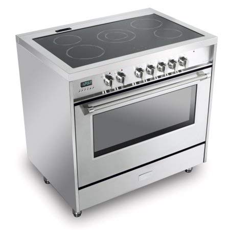Getue Verona 36" Electric Range Oven, 5 Burners