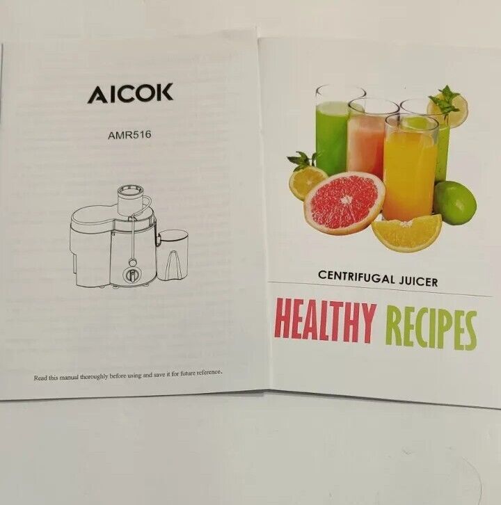 AICOK Centrifugal Juicer with Wide Feed Chute