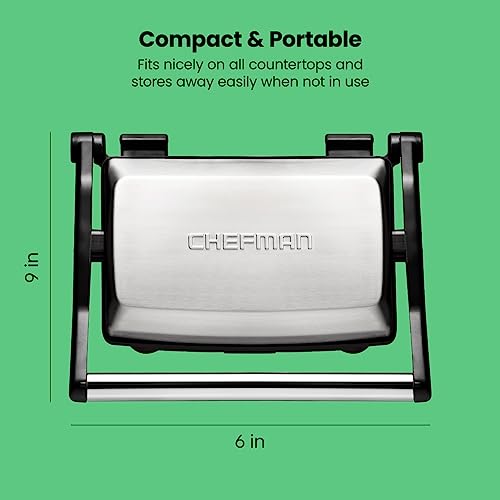 Chefman 180° Panini Press and Sandwich Maker