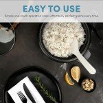 Aroma 6-Cup One Touch Rice Cooker, White