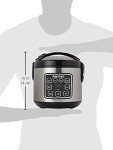 Aroma 8-Cup Digital Rice Cooker & Food Steamer