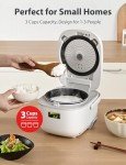 Toshiba 3-Cup Rice Cooker with LCD Display