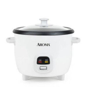 AROMA® 3-Cup Rice Cooker and Soup Maker