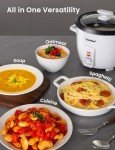 COMFEE' 6-Cup Rice Cooker with Non-Stick Bowl