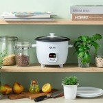 AROMA® 3-Cup Rice Cooker and Soup Maker