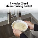 Hamilton Beach 4-Cup Rice Cooker with Steam Basket