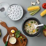 6-Cup Nonstick Rice Cooker and Food Steamer
