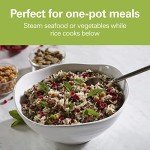 Hamilton Beach 4-Cup Rice Cooker with Steam Basket