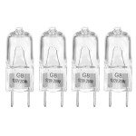 GE Microwave Halogen Bulb Replacement - 4-Pack