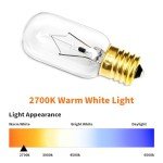 LG Microwave Light Bulb E17 Base Dimmable