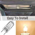 GE Microwave Halogen Bulb Replacement - 4-Pack