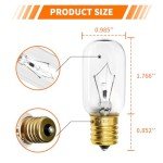 LG Microwave Light Bulb E17 Base Dimmable
