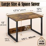 MARTY Rustic Brown Kitchen Organizer Cabinet Shelf