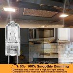 GE Microwave Halogen Bulb Replacement - 4-Pack