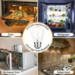 High-Temperature 40W A15 Oven Light Bulb