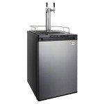 Kegco Digital Homebrew Kegerator with 2 Faucets